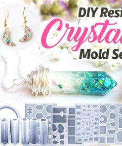 Molde de cristal de resina DIY