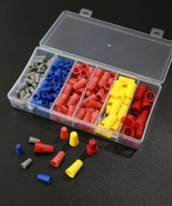 158 conectores de cables eléctricos.