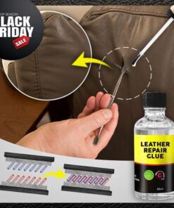 Pegamento invisible para reparación de cuero