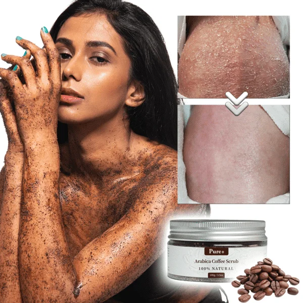 Exfoliante de café Pure+