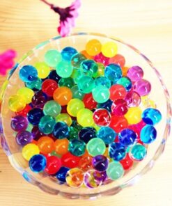 Suelo cristalino biodegradable - Perlas de hidrogel que retienen agua (1000 PCS)