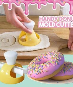 Práctico cortador de moldes para rosquillas