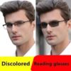 Gafas de lectura con enfoque automático progresivo de color inteligente alemán