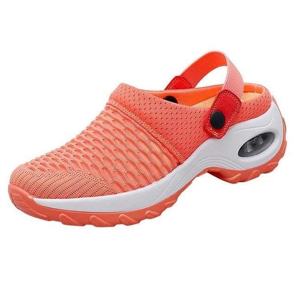 Sandalias y zapatillas informales de tacón medio con soporte para el arco - Image 2