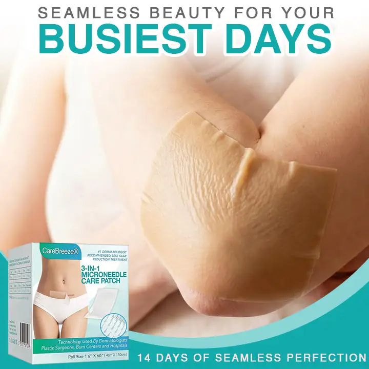 𝗖𝗮𝗿𝗲𝗕𝗿𝗲𝗲𝘇𝗲® Parche para el cuidado de microagujas 3 en 1 - Image 6