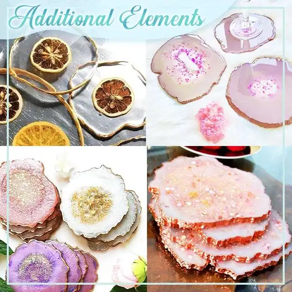 Kit de posavasos de resina - Image 5