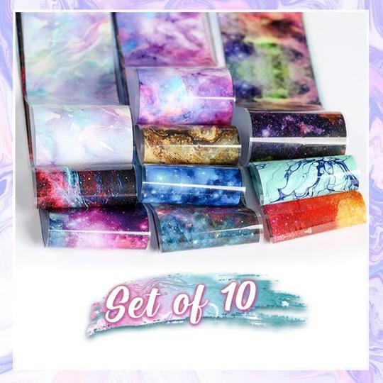 Pegatinas de lámina de mármol instantáneas Nailtural - Image 6