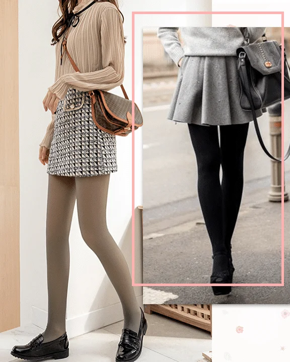 Leggings térmicos de compresión con forro polar transparente - Image 8