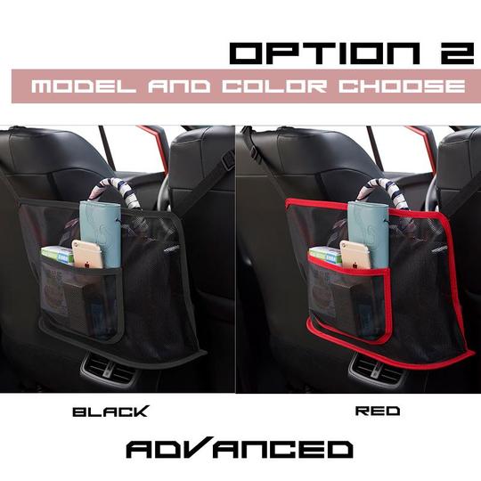 Soporte de bolsillo para red para asiento de automóvil - Image 6