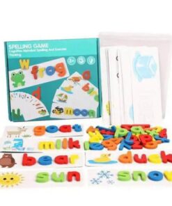 Juego de rompecabezas de ortografía del alfabeto