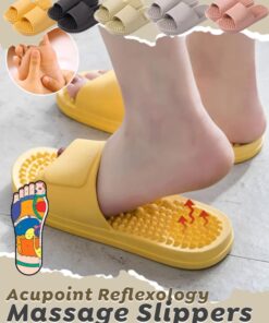 Zapatillas de reflexología de acupuntura