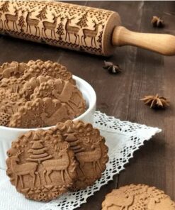 Rodillo 3D navideño