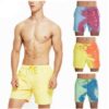 Shorts de playa que cambian de color