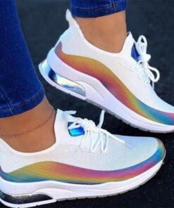 Zapatillas transpirables con cordones