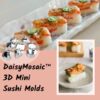 Mini moldes para sushi DaisyMosaic 3D