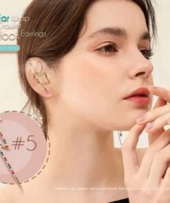 Pendientes con gancho sobre orugas