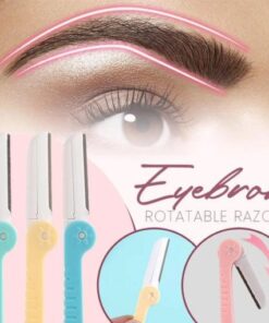 Maquinillas de afeitar giratorias para cejas (3PCS)