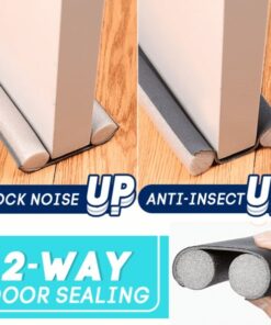 Tira de sellado inferior de puerta flexible