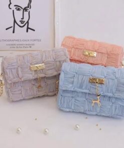 Kit de bricolaje para bolso con cinta de gasa floral