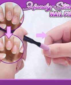 Lima de uñas de piedra práctica