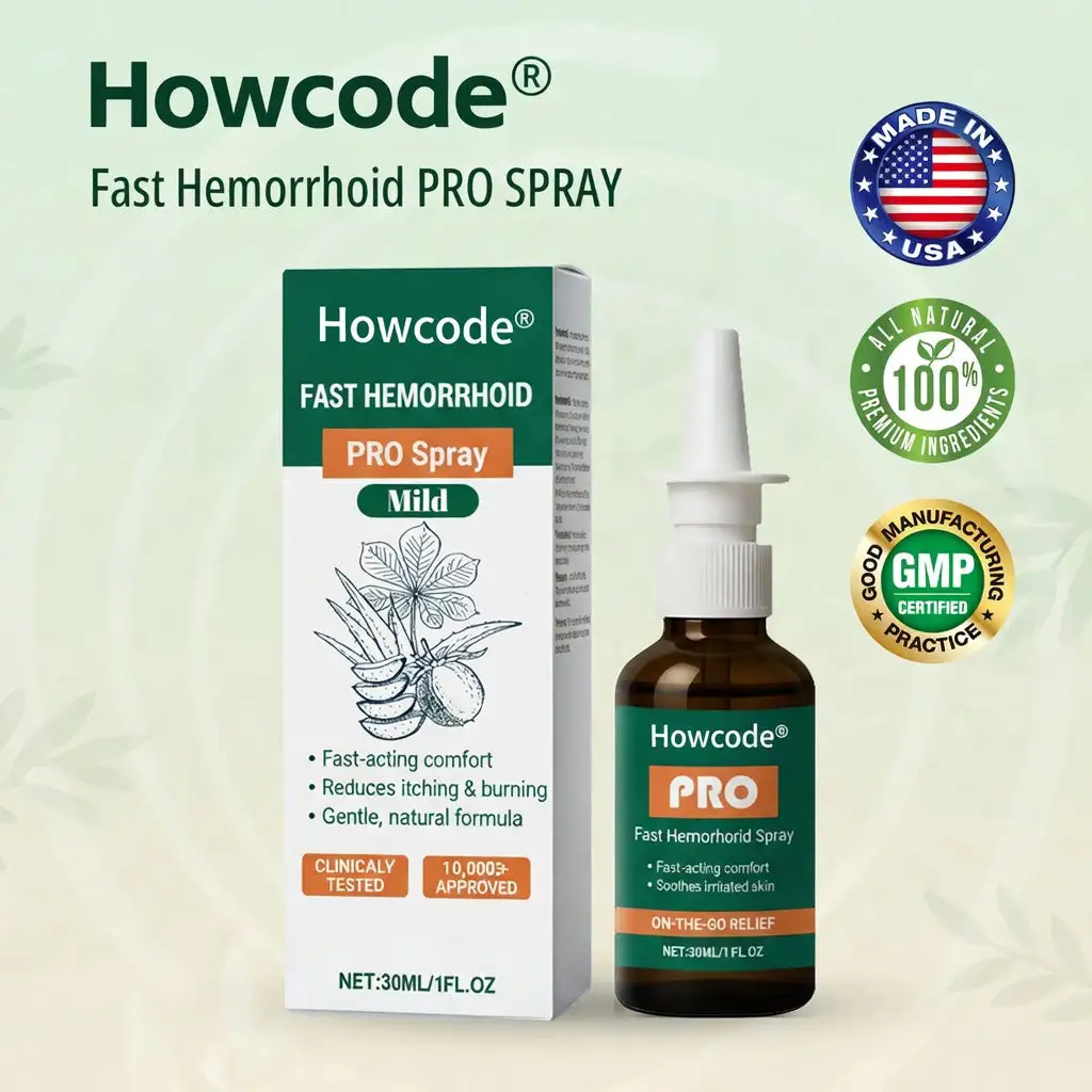 Howcode® Spray rápido para hemorroides PRO