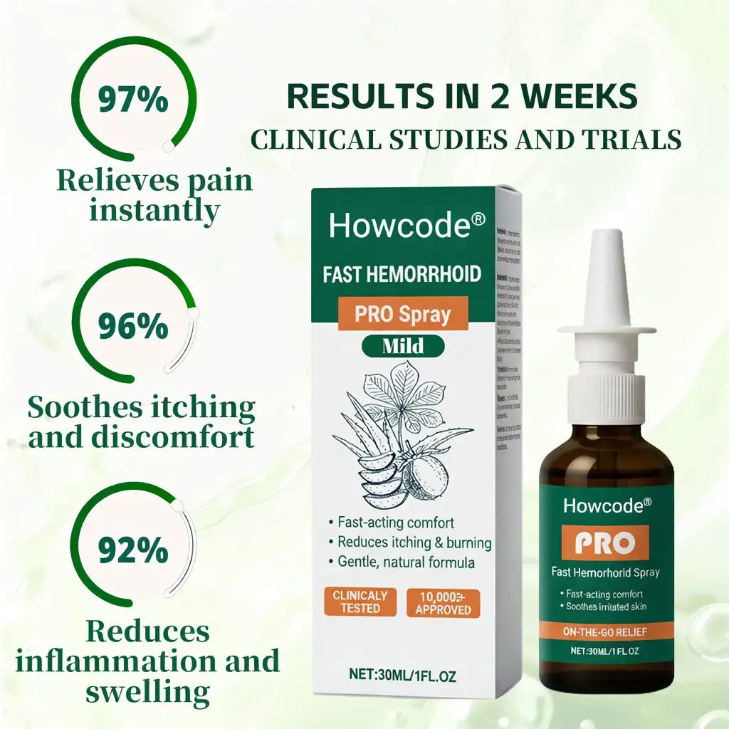 Howcode® Spray rápido para hemorroides PRO - Image 2