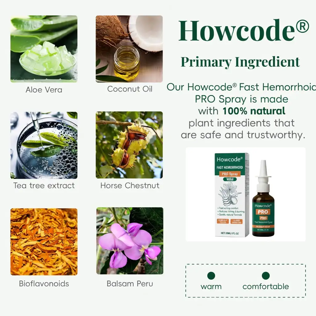 Howcode® Spray rápido para hemorroides PRO - Image 6