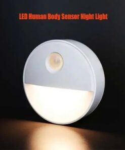 Luz nocturna LED con sensor de cuerpo humano
