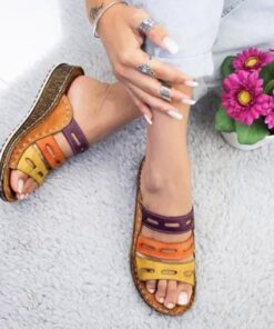 Sandalia ortopédica tricolor PERFECTWALK