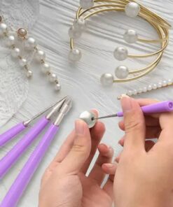 Juego de escariadores de cuentas de diamantes más nacarados