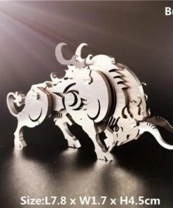 Rompecabezas de metal 3D de acero Warcraft