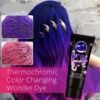 Tinte para el cabello termocrómico que cambia de color