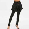 Legging con falda y volantes escalonados