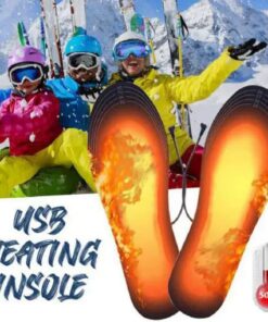 Plantillas de zapatos con calefacción USB