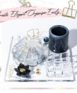 Kit de artesanía de cristal de resina UV