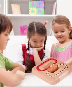 Juguete de juego de laberintos de rompecabezas de madera